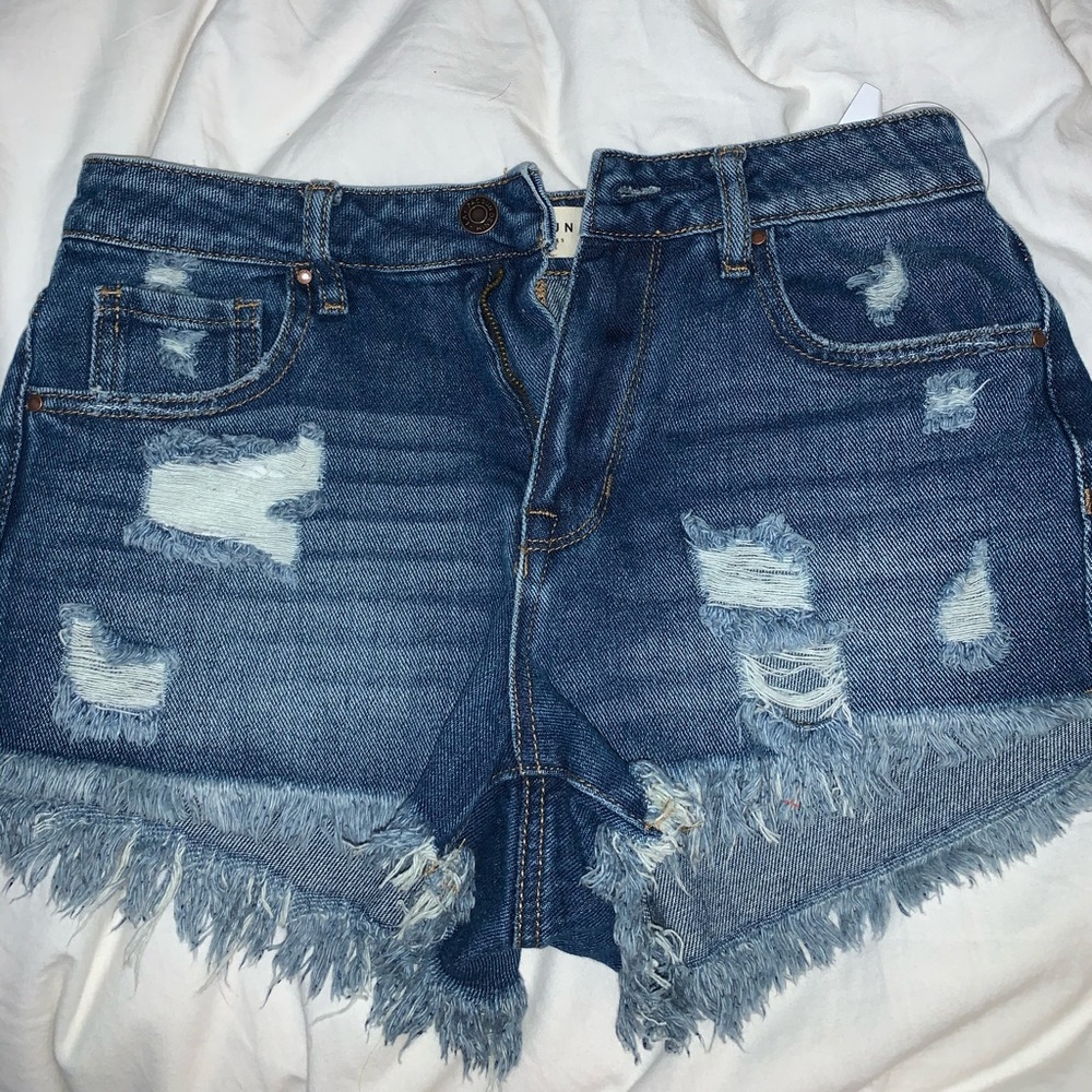 Pacsun High Rose Shorts